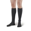 Ames Walker AW Style 638 Men's Microfiber 8-15 mmHg Mild Compression Knee High Socks Brown Medium