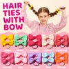 YGDZ Hair Accessories Set: 300 Elastic Rubber Bands, 150 Small Hair Ties for Toddlers and Kids, 100 Bands for Thin Hair, 20 Baby Hair Bows for Girls