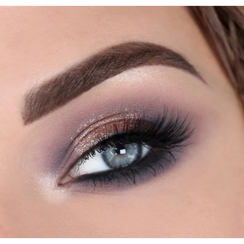 Colourpop ColourPop OF QUARTZ Eyeshadow Palette Eyeshadow Palette Matte Metallic Sparkle Pressed Powder Super-Pigmented (Gray Silver Gold Taupe Charcoal)