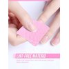 800 PCS Lint Free Nail Wipes, Eyelash Extension Glue Wipes, Lash Glue Cleaning Pads, Adhesive Wipes, Nail Polish Remover Wipes for Lash Extension Supplies (Pink)
