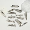 ZHOUMEIWENSP 15Pcs Metal Alligator Hair Clips for Women Girls Cute Star Snap Non Slip Metal Duck Bill Hair Pins for Thick Thin Hair Rustproof Hair Styling Accessories (Style1)