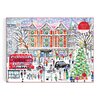 Galison Michael Storrings Christmas in London – 1000 Piece Puzzle Fun and Challenging Activity with Bright and Bold Artwork of The London Holiday Season for Adults and Families