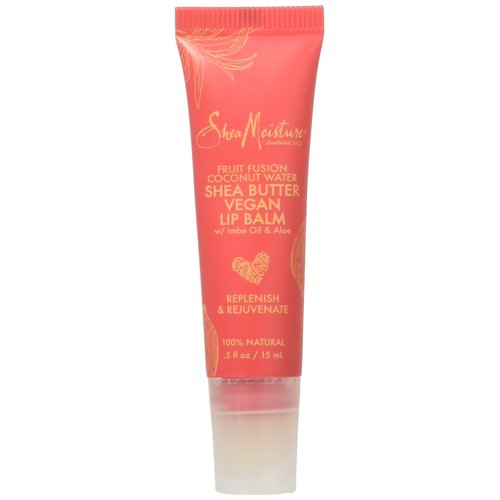 Shea Moisture Fruit Fusion Coconut Water Shea Butter Lip Balm, 0.5 Ounce