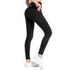 ALONG FIT Leggings with Pockets for Womens Workout Leggings Tummy Control Compression High Waisted Yoga Pants Black Leggings for Women