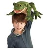 Folkmanis Toad Hand Puppet, Green/Light Tan