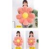 Flower Pillow, Flower Shaped Throw Pillow Flower Floor Pillow Soft Seating Cushion Room Decor Plush Pillow for Bedroom, Sofa, Bed, Reading (15 inch, White)