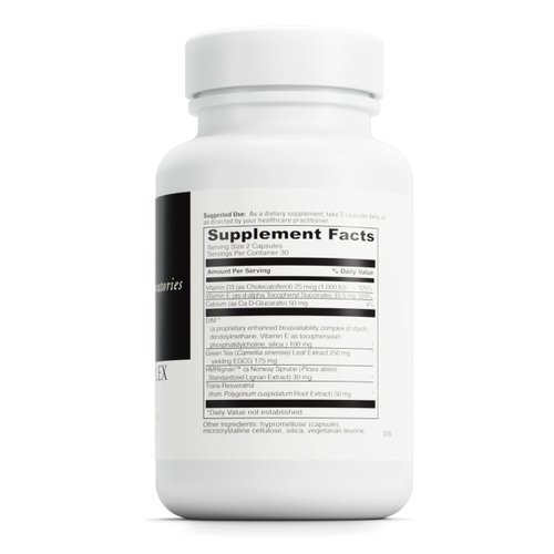 DAVINCI Labs BioDIM Complex - Hormone Support Supplement with Vitamin D3, DIM, Green Tea Extract, Vitamin E, Calcium, HMRlignan & Trans-Resveratrol* - 60 Capsules (30 Capsules)