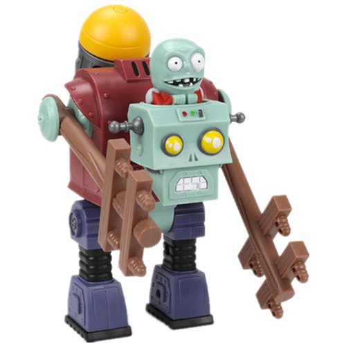 JHESAO Plants and Zombies Toys Action Figures Zombies PVZ Toys Set 1 2 Series Great Gifts for Kids and Fans,Birthday and Christmas Party Mecha Zombie New