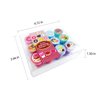 TINYMILLS 12 Pcs Donuts Stamp Kit for Kids
