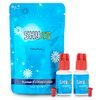 2 Pack Sky Glue S+ Eyelash Extension Glue Professional Use Only - Extra Strong Lash Extensions Adhesive 6-7 Weeks Retention and 1-2s Dry, Long Lasting Semi Permanent Black Glue - 2 Bottles 5 ml Ea