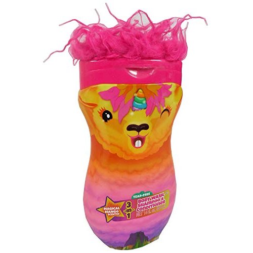 CMG LLAMA-CORN MANGO SCENTED 3-IN-1 BODY WASH, SHAMPOO & CONDITIONER, 14 FL OZ