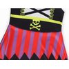 Sukyfecde Pirate Costume Dress up for Girls Kids Buccaneer Cosplay Outfits Birthday Party Dress Halloween Princess Dresses Size 6 Black Red