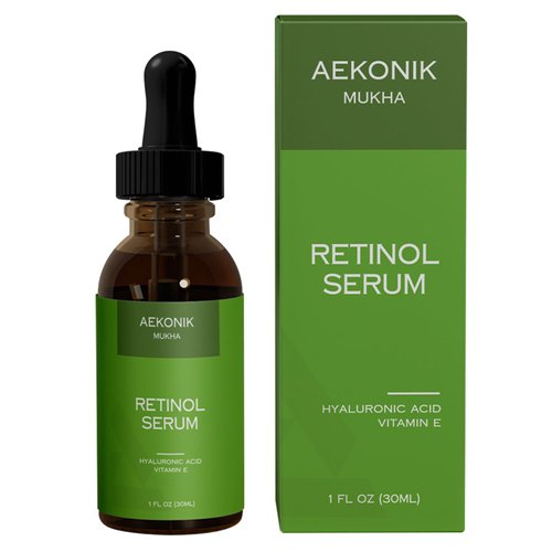 Retinol Serum for Skin Care - Anti-aging - Fades Fine Lines and Acne Scars - Enriched with Potent Retinol, Hyaluronic Acid, Vitamin E, Aloe Vera, Jojoba Oil and Green Tea Extracts - 30 ML
