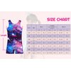 JESKIDS Leotards for Girls Gymnastics with Shorts Dance Biketards Tumbling Matching Hair Scrunchie Cosmic 10-11 Years