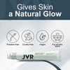 JVR Caffeine Eye Cream and Under Eye Roller for Dark Circles and Puffiness, Fine Lines, Under-Eyes Bags, Eye Serum with Vitamin C, Hyaluronic Acid, Eye Cream 20 ml