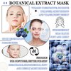 LZYLLS 22 Pack Sheet Face Mask Set,Moisturizing Long Lasting Facial Sheet Masks Combo,Hydrating Face Masks for All Skin Types