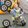 8 Pcs Wheel Tire Balloons 18 Inch Tire Balloons Race Car Birthday Party Decorations Foil Balloons Boy Racing Party Decorations