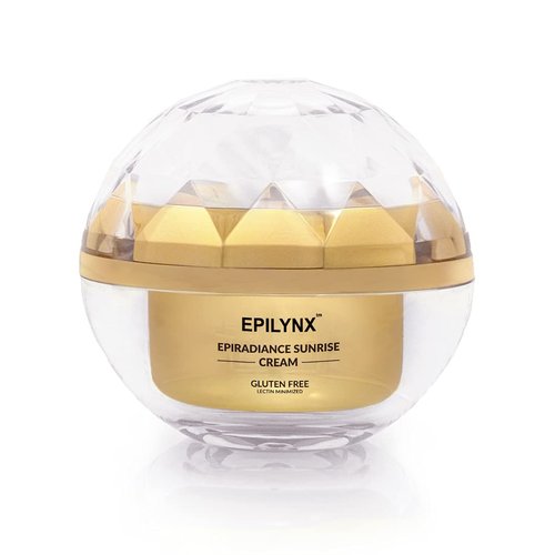 Vegan Allergen Free for Sensitive Skin EpiRadiance Sunrise Morning Face Moisturizer - Anti Aging Firming and Glowing Formula - Niacinamide and Hyaluronic Acid - EPILYNX by Dr. Liia