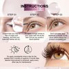 Rapid Eyelash Growth Serum Biotin - Eyebrows Enhancing Serum Vitamins, Peptides, Amino Acids Lash Serum for Thicker, Longer Eyelashes Eyebrows (Irritation-Free Formulated, 3ML)