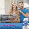 Magnesium Complex 1000mg with 8 Forms – Glycinate, Citrate, Malate, Taurate for Absorption – Supports Bone, Muscle, Energy & Recovery – Vegan, Non-GMO, 90 Capsules (1)