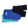 Theramed Ice Pack for Injuries - Gel Ice Pack Reusable with Straps - for Back Pain, Neck Pain, Knees, Ankles Elbows, Medium, 11" x 6"