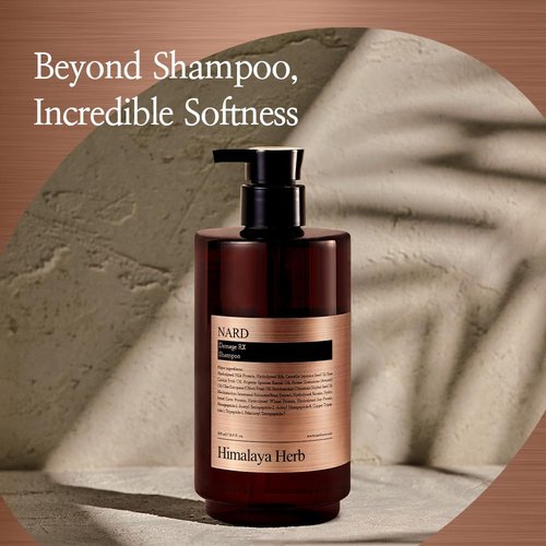 Bouquet Garni NARD Damaged Hair Care RX Shampoo - Soften, and Tangle-Free (Containing Amino Acids, Protein, Keratin, Silk, Peptides, Vitamin E, and 6 Oils) - 16.9 oz