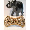 Generic Faux wooden hair clamp clip barrette