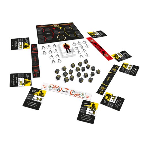 Cobra Kai - Road to Victory Board Game - Strategy Game Based on The Hit Netflix TV Series, Fun for Family Game Night, Ages 13+, 2-4 Players, 30 Minute Playtime, Made by Mixlore