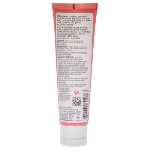 PACIFICA Glow Baby Brightening Face Wash by Pacifica for Women - 1.4 oz Face Wash