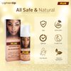 LightenUp Plus Brightening Gel with Pump - 1Fl oz / 30ml - With Coconut Oil and Alpha Arbutin