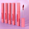 3 Colors Peel Off Matte Lip Liner Stain, Long Lasting Natural Peel Off Tattoo Lip Stain, Waterproof Smudge Proof Non-Stick Cup Lip Tint Peel Off Lip Gloss, Lip Makeup Gift for Women-01#02#03#