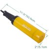 Hand Air Pump for Balls, Yoga Ball, Horse Hopper, Unicorn Bouncer, Balloon, Gym Ball, Inflatable Bouncing Horse, Two-Way Hand Pump, Yellow