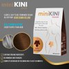 MiniKINI Colour Ethical Bikini Hair Dye Coloring Kit with Organic Ingredients Aloe Vera, Citrus Extract, Grapefruit Cruelty-Free, Paraben and Ammonia Free Dark Brown