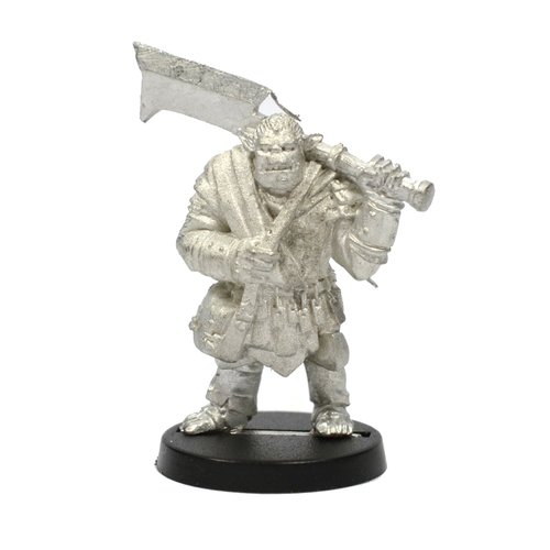 Stonehaven Half-Orc Fighter Miniature Figure (for 28mm Scale Table Top War Games) - Made in USA