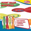 Wahu Dash Divers Pool Diving Toy Set with 5" Diving Sticks Marked with Points, 4-Piece Underwater Diving Torpedoes Set for Kids Ages 5+, Glides up to 20'