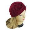 5 Women Stretchy Turban Chemo Cap Bennie Head Wrap Headwear (5 REG)