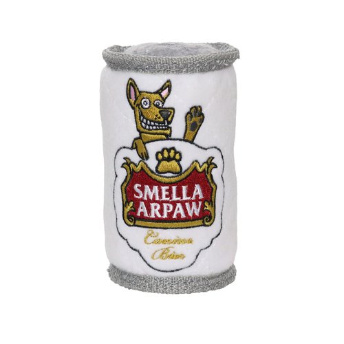 TUFFY - World&#39;s Tuffest Soft Dog Toy -Soda &amp; Beer Can- Squeakers - Multiple Layers. Made Durable,...