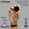 Mehron Makeup Paradise Makeup AQ Refill Size | Stage & Screen, Face & Body Painting, Beauty, Cosplay, and Halloween | Water Activated Face Paint, Body Paint, Cosplay Makeup .25 oz (7 ml) (BLACK)