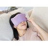 DreamTime Weighted Eye Pillow Mask, Lavender Velvet, Microwave or Freeze, Washable, 9.5x4.5 in, for Sleep, Yoga, Meditation, Relaxation