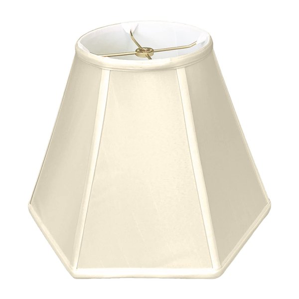 Royal Designs Hexagon Basic Lamp Shade, Beige, 9" x 18" x 13, BS-733-18BG