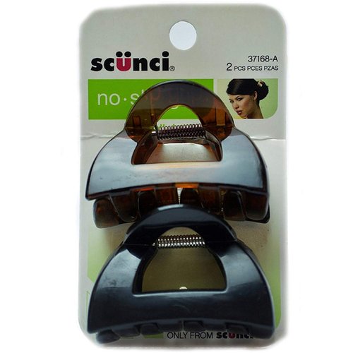 Scunci No Slip Clutch Jaw Clip 2 ea (Pack of 4)
