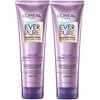 L'Oreal Paris EverPure Volume Sulfate Free Conditioner for Color-Treated Hair, Volume + Shine for Fine, Flat Hair, with Lotus Flower, 2 Count (8.5 Fl; Oz each) (Packaging May Vary)