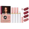 Ofanyia 4 Colors Cigarette Lipstick Set, Velvet Matte Liquid Lipstick, Smoke Tube Cigarette Lipstick, Waterproof Long Lasting Non-stick Cup Lip Gloss Lip Tint Gift Set for Women Girls (SET A)