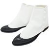 ZAWAGIIK Gangster Spats for Men Roaring 20s White 1920s Accessories Gangster Spats Shoes Covers
