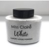 Miss Claire Luxury Loose Powder White, White, 38 Grams, White Glitter, 38 g