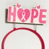 8PCS Breast Cancer Awareness Head Boppers – Pink Ribbon Hope Headband Party Favors Supplies Accessories Decorations
