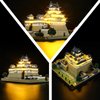 Mililier LED Light Kit for Lego Architecture 21060 Himeji Castle Set, Compatible with Lego 21060 Building Blocks Model(Not Include Blocks Set)
