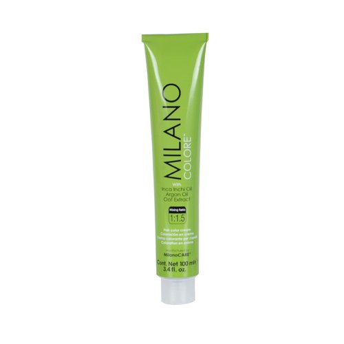 Milano Care Milano Colore – Nourishing Hair Coloring Treatment – Permanent Hair Dye – Hair Color Cream (Peroxide Cream Not Included), CR30 Green, 100ml/3.4 oz