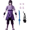 BANDAI Anime Heroes Action Figure Uchiha Sasuke Rinnegan/Mangekyo Sharingan | 17cm Sasuke Figure with Extra Hands and Accessories | Naruto Shippuden Anime Figure Action Figures for Boys and Girls