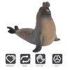 TOYANDONA Realistic Sea Creature Model 1PCS Sea Animal Figure, Elephant Seal Model Plastic Ocean Animals Figurines Toy for Boys Girls Collection Science Educationa Toys Ocean Animals Action Figure